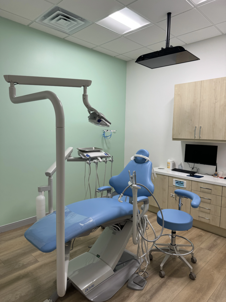photo-of-a-dentist-chair-in-a-Child-Smiles-clinic-for-how-often-should-you-see-a-dentist_converted